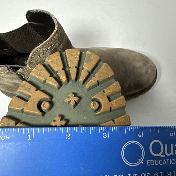 Josef Seibel Brown Suede Chelsea Boots Size EU 36 US 5.5-6 Camoflauge Sole - Picture 10 of 12